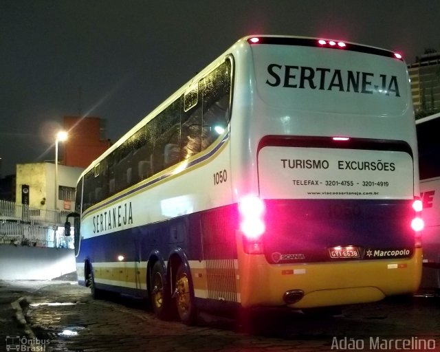 Viação Sertaneja 1050 na cidade de Belo Horizonte, Minas Gerais, Brasil, por Adão Raimundo Marcelino. Número da foto: #757631.