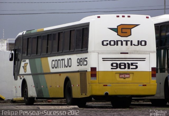 Empresa Gontijo de Transportes 9815 na cidade de Feira de Santana, Bahia, Brasil, por Felipe Pessoa de Albuquerque. Número da foto: #757314.