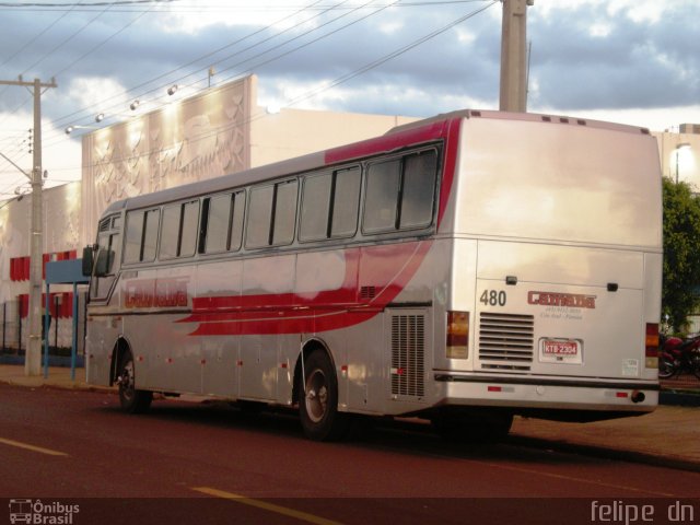 Camana Transportes 480 na cidade de Cascavel, Paraná, Brasil, por Felipe  Dn. Número da foto: #756255.