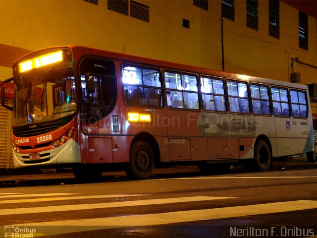 Autotrans > Turilessa 25269 na cidade de Belo Horizonte, Minas Gerais, Brasil, por Nerilton F.  ônibus. Número da foto: #776596.