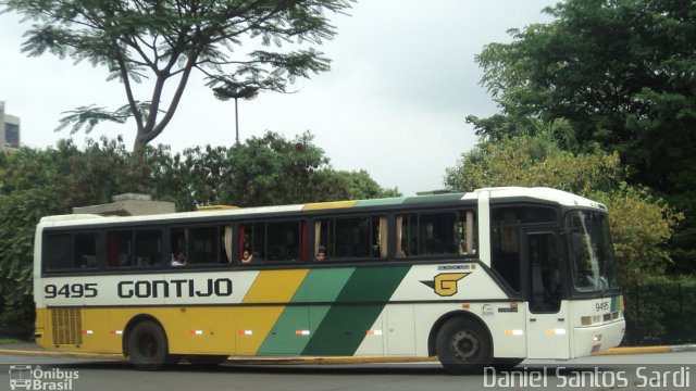 Empresa Gontijo de Transportes 9495 na cidade de São Paulo, São Paulo, Brasil, por Daniel Santos Sardi. ID da foto: 775175.