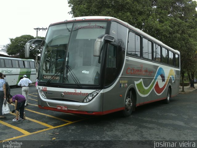 Camilotur 540 na cidade de Curvelo, Minas Gerais, Brasil, por Josimar Vieira. ID da foto: 775338.