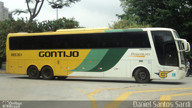 Empresa Gontijo de Transportes 11830 na cidade de São Paulo, São Paulo, Brasil, por Daniel Santos Sardi. Número da foto: #775172.