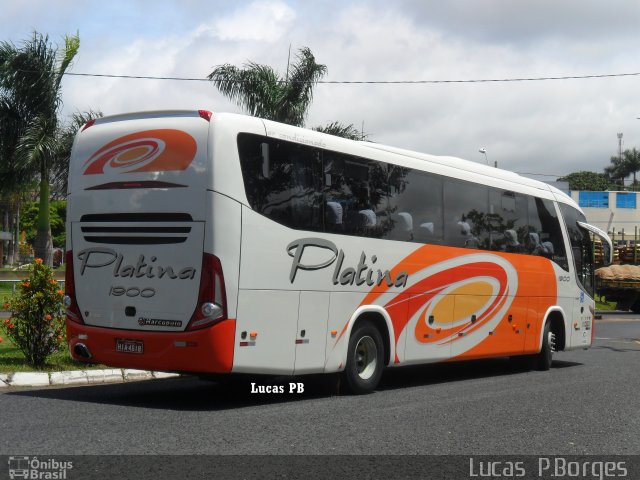 Viação Platina 1900 na cidade de Uberlândia, Minas Gerais, Brasil, por Lucas Borges . Número da foto: #775424.