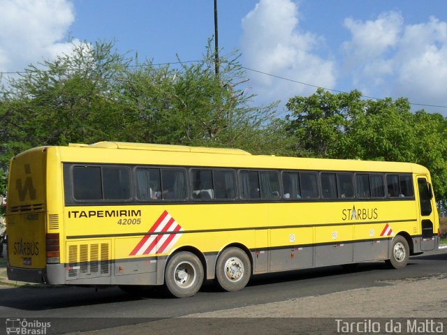 Viação Itapemirim 42007 na cidade de Teresina, Piauí, Brasil, por Tarcilo da Matta. Número da foto: #776253.