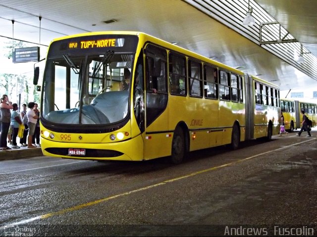 Transtusa - Transporte e Turismo Santo Antônio 995 na cidade de Joinville, Santa Catarina, Brasil, por Andrews  Fuscolin. ID da foto: 776971.