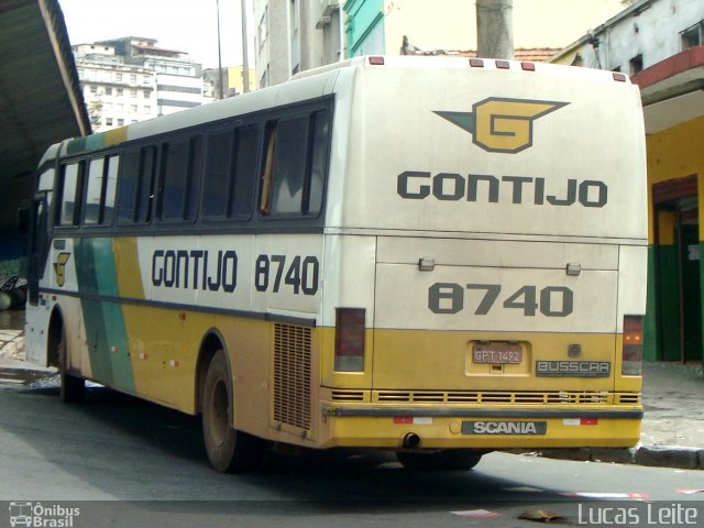 Empresa Gontijo de Transportes 8740 na cidade de Belo Horizonte, Minas Gerais, Brasil, por Lucas Leite. ID da foto: 778323.