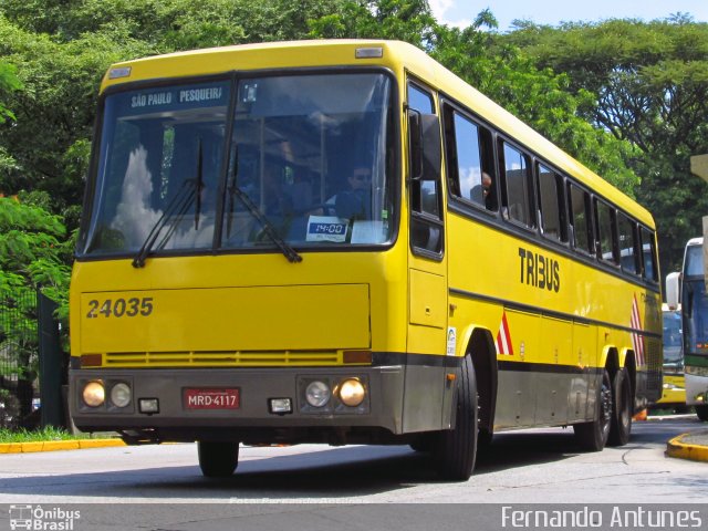 Viação Itapemirim 24035 na cidade de São Paulo, São Paulo, Brasil, por Fernando Antunes. Número da foto: #777872.