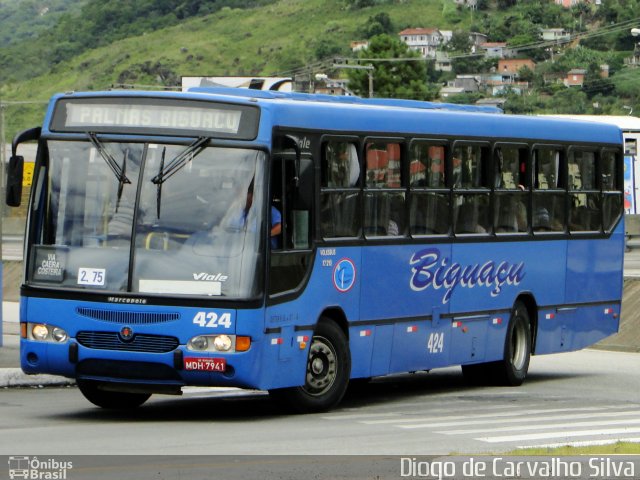 Biguaçu Transportes Coletivos Administração e Participação 424 na cidade de Biguaçu, Santa Catarina, Brasil, por Diogo de Carvalho Silva. Número da foto: #776920.