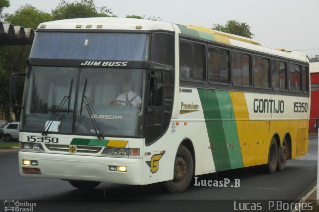 Empresa Gontijo de Transportes 15350 na cidade de Araxá, Minas Gerais, Brasil, por Lucas Borges . Número da foto: #778187.
