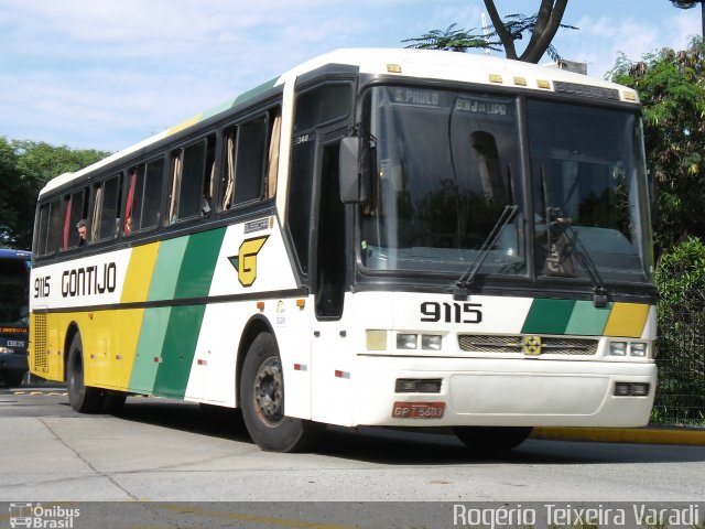Empresa Gontijo de Transportes 9115 na cidade de São Paulo, São Paulo, Brasil, por Rogério Teixeira Varadi. Número da foto: #779421.