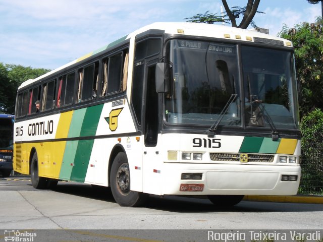 Empresa Gontijo de Transportes 9115 na cidade de São Paulo, São Paulo, Brasil, por Rogério Teixeira Varadi. ID da foto: 779421.