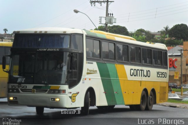 Empresa Gontijo de Transportes 15350 na cidade de Araxá, Minas Gerais, Brasil, por Lucas Borges . Número da foto: #779494.