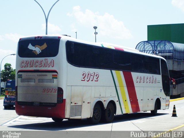 Autobuses Cruceña 2012 na cidade de São Paulo, São Paulo, Brasil, por Paulo Ricardo. Número da foto: #780741.