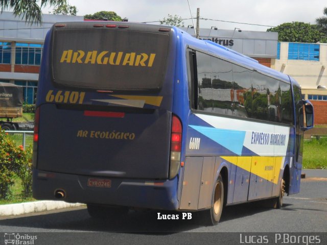 Expresso Araguari 66101 na cidade de Uberlândia, Minas Gerais, Brasil, por Lucas Borges . ID da foto: 779571.