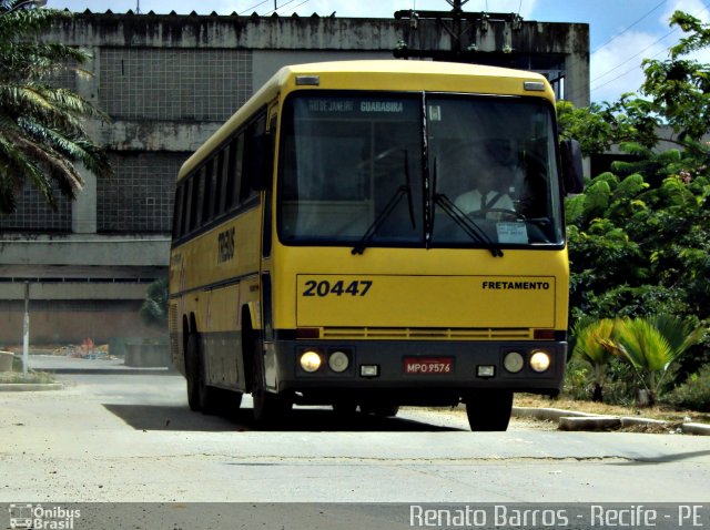 Viação Itapemirim 20447 na cidade de Recife, Pernambuco, Brasil, por Renato Barros. ID da foto: 783107.