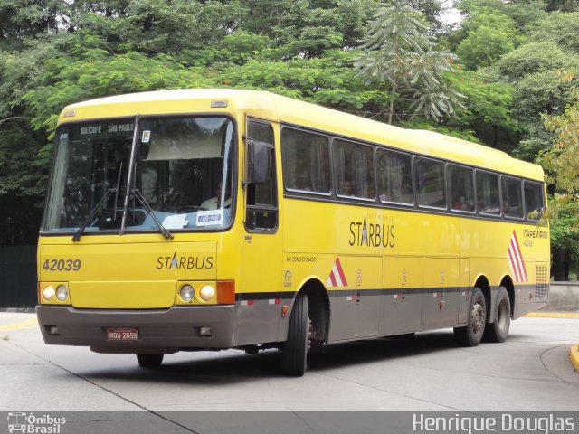 Viação Itapemirim 42039 na cidade de São Paulo, São Paulo, Brasil, por Henrique Douglas. Número da foto: #782013.