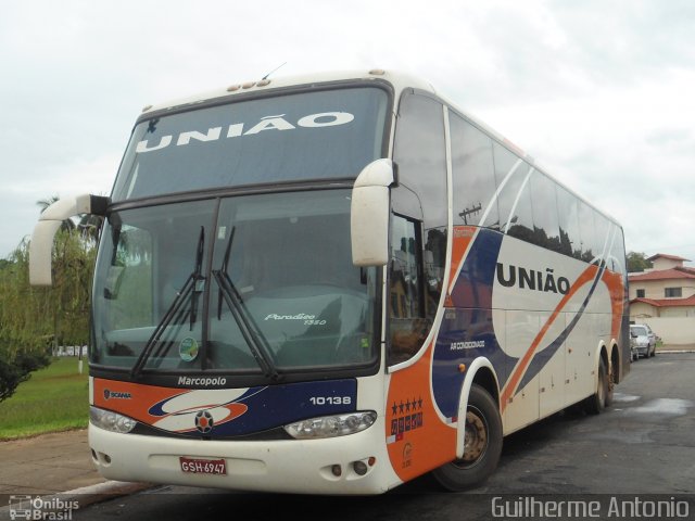 Expresso União 10138 na cidade de Araxá, Minas Gerais, Brasil, por Guilherme Antonio. Número da foto: #781815.