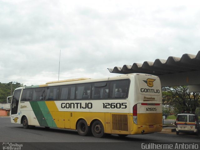 Empresa Gontijo de Transportes 12605 na cidade de Araxá, Minas Gerais, Brasil, por Guilherme Antonio. Número da foto: #781812.