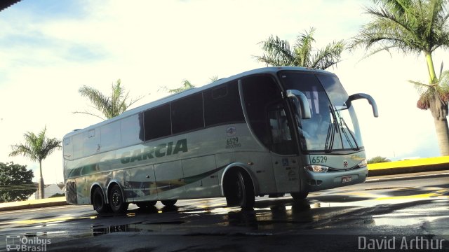 Viação Garcia 6529 na cidade de Londrina, Paraná, Brasil, por David Arthur. ID da foto: 781349.