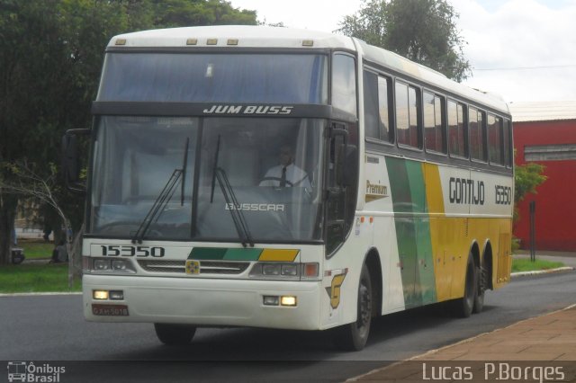 Empresa Gontijo de Transportes 15350 na cidade de Araxá, Minas Gerais, Brasil, por Lucas Borges . ID da foto: 784781.