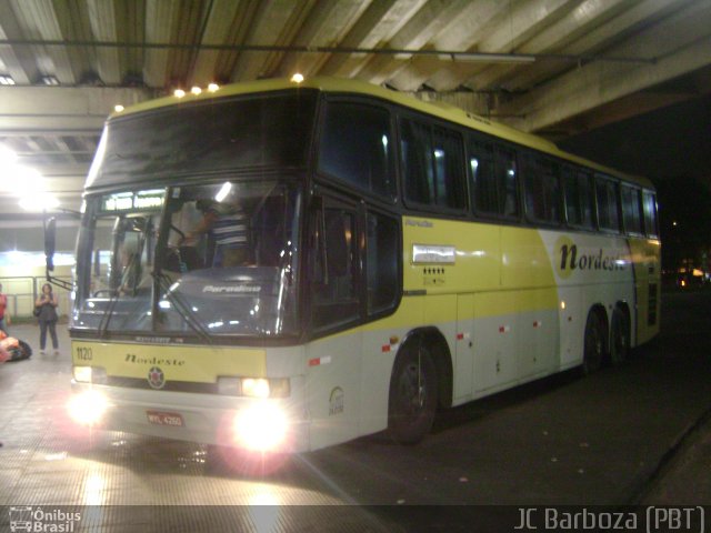 Viação Nordeste 1120 na cidade de Natal, Rio Grande do Norte, Brasil, por JC  Barboza. Número da foto: #783574.