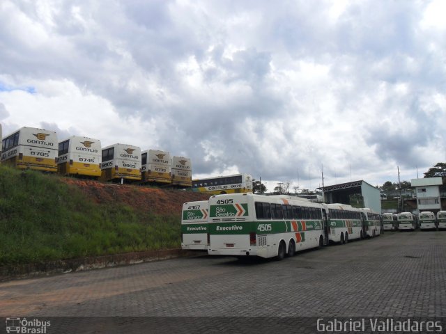 Empresa Gontijo de Transportes GARAGEM. BR040. na cidade de Contagem, Minas Gerais, Brasil, por Gabriel Valladares. Número da foto: #784278.