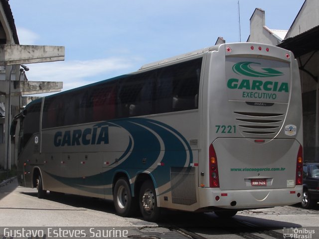Viação Garcia 7221 na cidade de Rio de Janeiro, Rio de Janeiro, Brasil, por Gustavo Esteves Saurine. Número da foto: #784650.