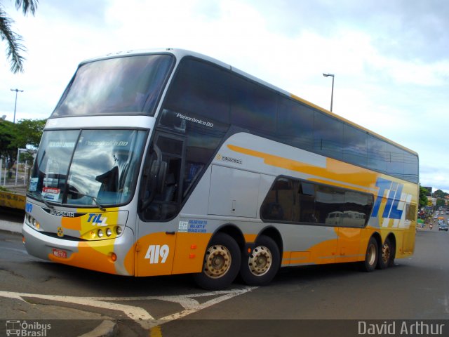 TIL Transportes Coletivos 419 na cidade de Londrina, Paraná, Brasil, por David Arthur. ID da foto: 783579.