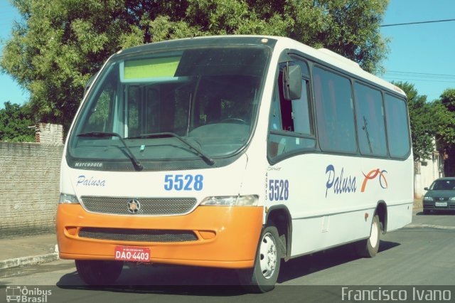 Empresa de Turismo Palusa 5528 na cidade de Paraguaçu Paulista, São Paulo, Brasil, por Francisco Ivano. Número da foto: #784267.
