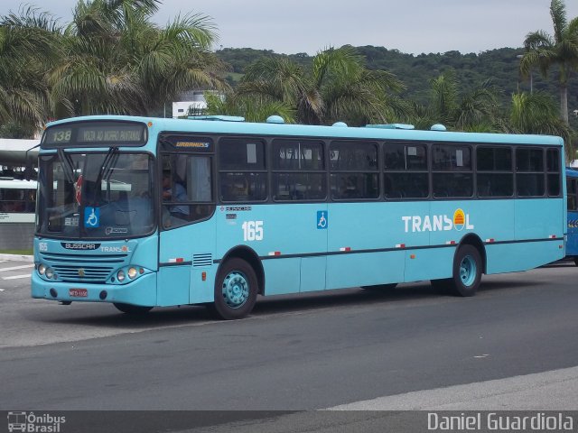 Transol Transportes Coletivos 165 na cidade de Florianópolis, Santa Catarina, Brasil, por Daniel Guardiola. Número da foto: #784880.
