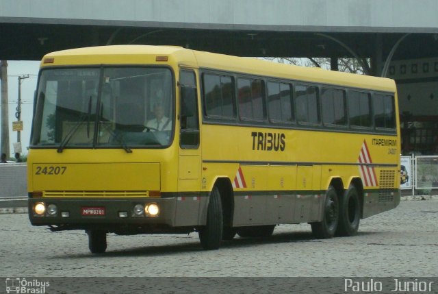 Viação Itapemirim 24207 na cidade de Campos dos Goytacazes, Rio de Janeiro, Brasil, por Paulo  Junior. Número da foto: #787587.