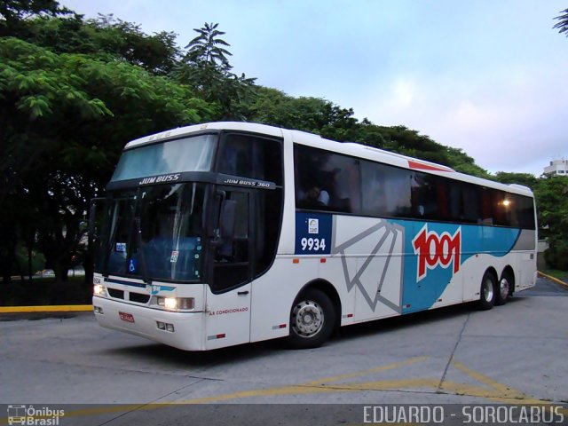 Auto Viação 1001 9934 na cidade de São Paulo, São Paulo, Brasil, por EDUARDO - SOROCABUS. ID da foto: 787280.