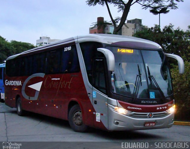 Expresso Gardenia 3310 na cidade de São Paulo, São Paulo, Brasil, por EDUARDO - SOROCABUS. ID da foto: 787291.