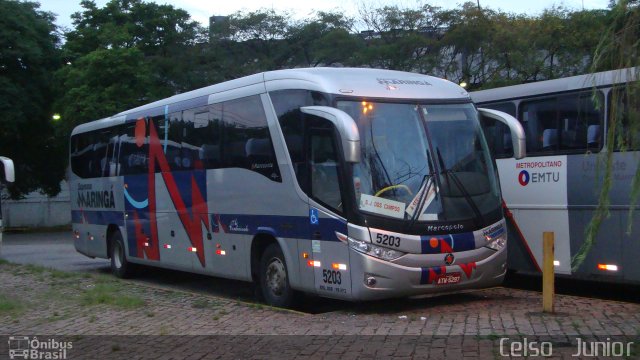 Expresso Maringá 5203 na cidade de São Paulo, São Paulo, Brasil, por Celso  Junior. Número da foto: #785819.