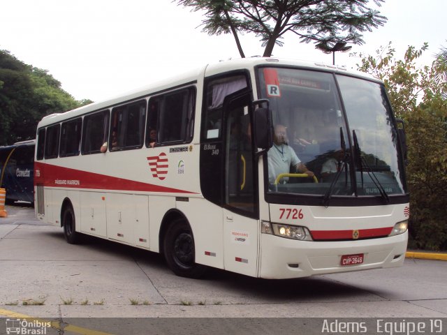 Empresa de Ônibus Pássaro Marron 7726 na cidade de São Paulo, São Paulo, Brasil, por Adems  Equipe 19. Número da foto: #787506.