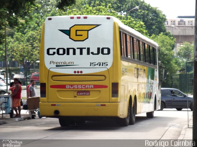 Empresa Gontijo de Transportes 15415 na cidade de São Paulo, São Paulo, Brasil, por Rodrigo Coimbra. ID da foto: 785965.