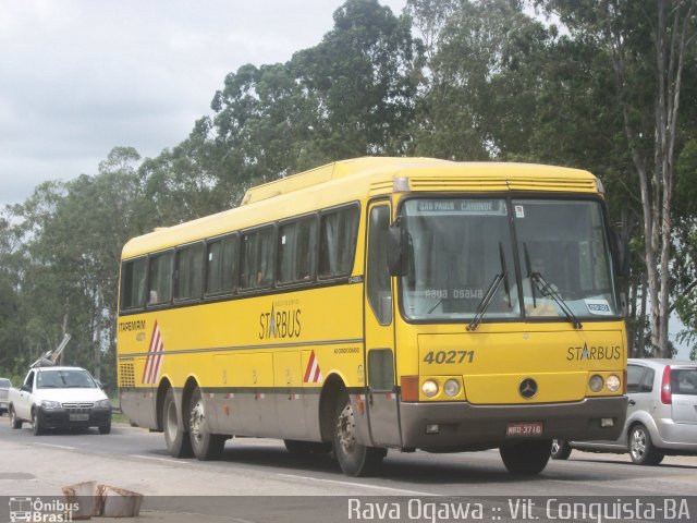 Viação Itapemirim 40271 na cidade de Vitória da Conquista, Bahia, Brasil, por Rava Ogawa. ID da foto: 787360.