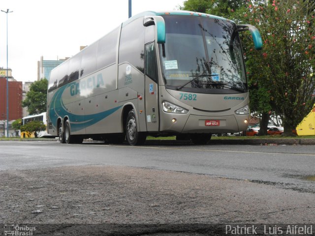 Viação Garcia 7582 na cidade de Curitiba, Paraná, Brasil, por Patrick  Luis Aifeld. ID da foto: 786848.