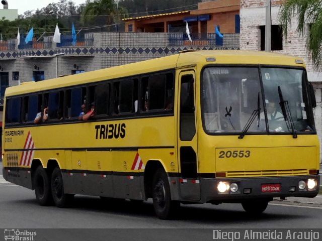 Viação Itapemirim 20553 na cidade de Aparecida, São Paulo, Brasil, por Diego Almeida Araujo. Número da foto: #788060.