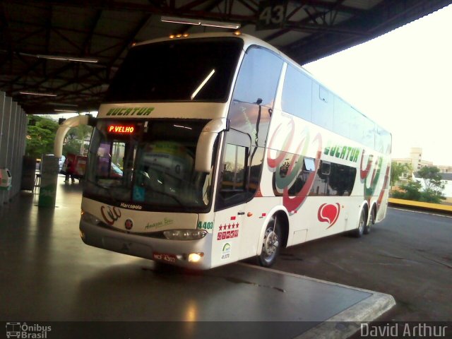 Eucatur - Empresa União Cascavel de Transportes e Turismo 4403 na cidade de Londrina, Paraná, Brasil, por David Arthur. ID da foto: 789208.