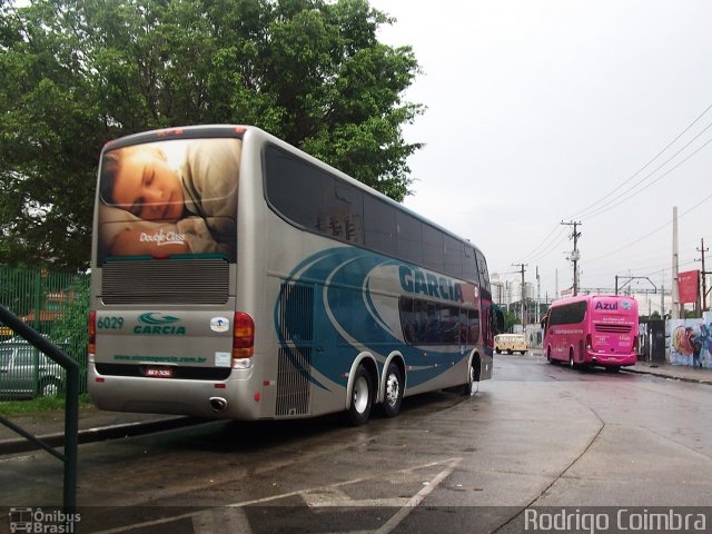 Viação Garcia 6029 na cidade de São Paulo, São Paulo, Brasil, por Rodrigo Coimbra. Número da foto: #789425.