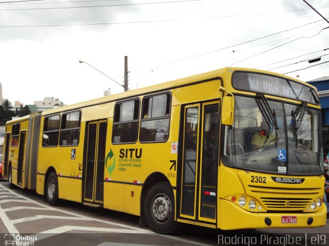 Viação Jundiaiense 2302 na cidade de Jundiaí, São Paulo, Brasil, por Rodrigo Piragibe. Número da foto: #788691.
