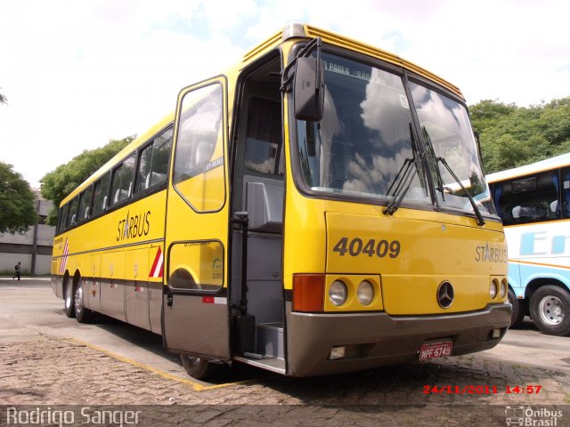 Viação Itapemirim 40409 na cidade de São Paulo, São Paulo, Brasil, por Rodrigo S. G Busólogo do Brasil. Número da foto: #788027.