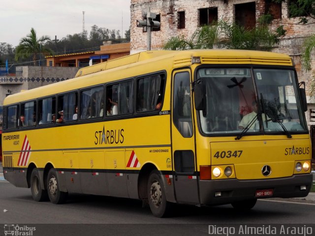 Viação Itapemirim 40347 na cidade de Aparecida, São Paulo, Brasil, por Diego Almeida Araujo. ID da foto: 788071.