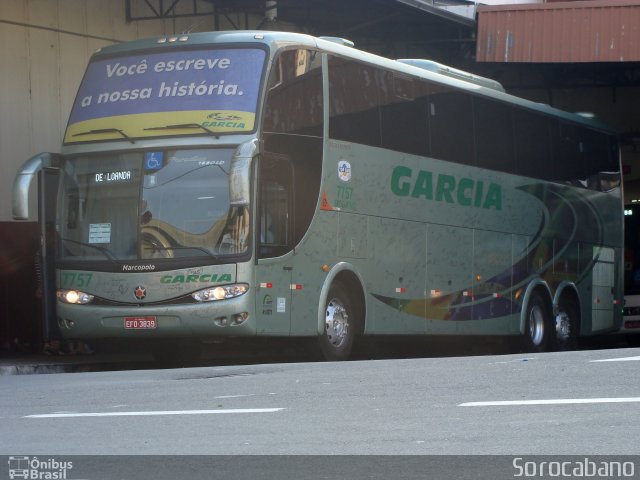 Viação Garcia 7757 na cidade de Sorocaba, São Paulo, Brasil, por Elias  Junior. Número da foto: #790920.