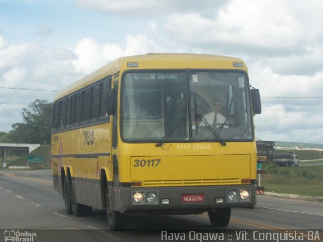 Viação Itapemirim 30117 na cidade de Vitória da Conquista, Bahia, Brasil, por Rava Ogawa. ID da foto: 791131.