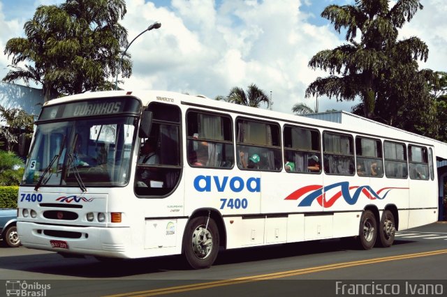 AVOA - Auto Viação Ourinhos Assis 7400 na cidade de Assis, São Paulo, Brasil, por Francisco Ivano. Número da foto: #792083.