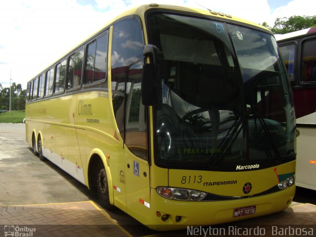 Viação Itapemirim 8113 na cidade de Perdões, Minas Gerais, Brasil, por Nélyton Ricardo  Barbosa. Número da foto: #791399.