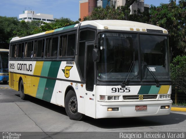 Empresa Gontijo de Transportes 9155 na cidade de São Paulo, São Paulo, Brasil, por Rogério Teixeira Varadi. ID da foto: 790762.